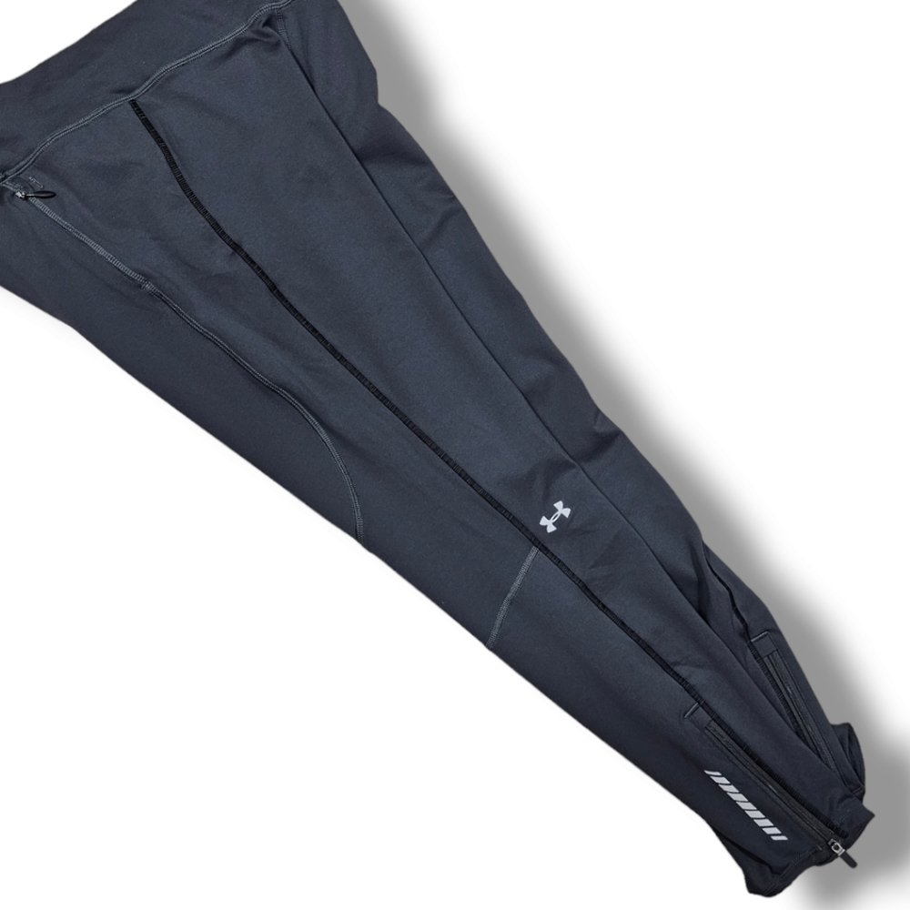 Under Armour Black Leggings with Side Zippers - Picture 5 of 6